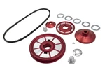 Empi 18-1116-0 Red Anodized Aluminum Pulley Kit, TYPE-1 Engines W/ Timing Marks. Fixed Price $185.95.