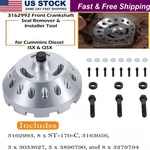 3162992 Front Crankshaft Seal Remover & Installer Tool Fit For Cummins Isx Qsx. Fixed Price $189.80.