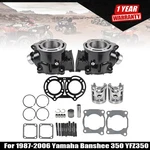 For 1987-2006 Yamaha Banshee YFZ350 Atv Cylinder Piston Gasket Top End Kit. Fixed Price $97.36.