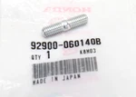 (2) Nos Honda Stud Bolt (6X14) 92900-060140B New Oem 92900-06014-0B -d. Fixed Price $12.74.