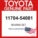 Toyota Genuine 1170454081 Bearing Set Crankshaft 11704-54081 Oem. Fixed Price $76.35.