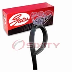 Gates Micro-v Power Steering Serpentine Belt For 1989-1991 Gmc Tracker 1.6L Zx. Fixed Price $28.56.