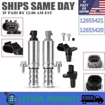 2 Pack Intake & Exhaust Camshaft Position Solenoid Vvt For Gm Chevy Buick Saturn. Fixed Price $32.19.