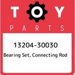 13204-30030 Toyota Bearing Set, Connecting Rod 1320430030, New Genuine Oem Part. Fixed Price $97.52.