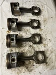 1990-1993 Eagle Talon Pistons Rods 6-BOLT 4G63T Set 4PC U3. Fixed Price $149.99.