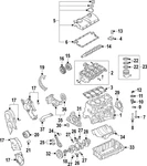 Genuine Volkswagen Front Cover 038-103-153-T. Fixed Price $227.32.