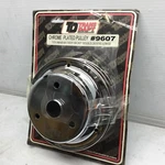 Trans Dapt 9607 Chrome Crankshaft Pulley. Fixed Price $65.00.