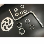 Cdhpower 2''CUP Wide Pedal Crank Kit One-piece 40T Stroke Motorized Bike. Fixed Price $39.88.