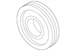 Genuine Audi Engine Crankshaft Pulley 059-105-251-EH. Fixed Price $418.24.