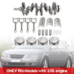 G4KD 2.0L Engine Crankshaft Rods Piston Kit & Bearing Set For Hyundai Kia Optima. Fixed Price $89.73.