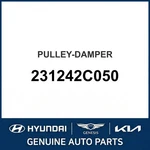 2008-2016 Hyundai Genesis Coupe Pulley-damper Oem New 231242C050. Fixed Price $119.20.