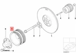 Genuine Bmw E46 E85 E86 Z3 Cabrio Coupe Roadster Pulley Oem 11217840380. Fixed Price $305.89.