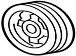 13408-75050 Toyota Pulley, Crankshaft 1340875050, New Genuine Oem Part. Fixed Price $230.71.