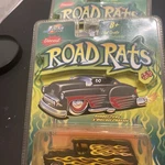Jada Road Rats 1957 Chevy Suburban Diecast 1:64 Rod Hot Black Flames A3. Fixed Price $13.50.