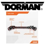 Dorman Lower Intermediate Steering Shaft For 2018 Jeep Wrangler Jk Gear Gr. Fixed Price $312.00.