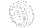 Genuine Ford Pulley BB3Z-6312-A. Fixed Price $187.65.