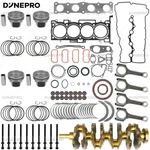 For 2013-2016 Hyundai Santa Fe Sport 2.0L G4KH Turbo Engine Rebuild Kit. Fixed Price $239.99.