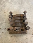 1987 1988 Buick 2.0L Engine Block Main Caps With Bolts Cores Only Spun Bearings. Fixed Price $35.00.