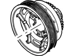Genuine Ford Pulley 3F2Z-6B321-AA. Fixed Price $308.83.
