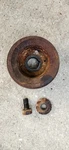 1978 Datsun / Nissan 280Z Harmonic Balancer Crank Shaft Pulley. Fixed Price $125.00.
