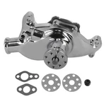 Chrome Short Water Pump For Small Block Chevy Sbc 283 305 327 350 High-volume. Fixed Price $85.15.