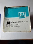 Nos Gm Camaro Corvette Sb V8 Main Cap Bolts. Partnumber 3932480. 1969-1974.. Fixed Price $45.00.