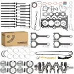 Engine Rebuild Piston Timing Kit Crankshaft Rods Set For Hyundai Kia G4FJ 1.6L. Fixed Price $262.98.