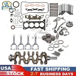 2TRFE 2.7L Engine Rebuild Piston Gasket Timing Kit W/ Crankshaft Rods For Toyota. Fixed Price $612.00.