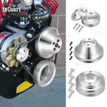 Crankshaft+alternator+water Pump V-belt Pulley Kit Small Block Ford 302 351C. Fixed Price $91.99.