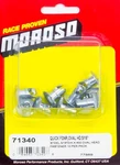 Moroso #71340 Steel Quick Fasteners- Oval HEAD-5/16IN X .400I. Fixed Price $33.99.