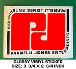 Parnelli Jones Enterprises - Glossy Vinyl Sticker Decal Vintage Racing Scca. Fixed Price $8.04.