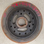 Ford C8AE-6316-A Crank Shaft Harmonic Balancer Damper Pulley 1968-1970 68-70 Oem. Fixed Price $200.00.