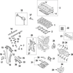 Genuine 2006-2013 MAZDA3 MAZDA6 CX-7 Crankshaft Timing Gear L3K9-12-425A. Fixed Price $59.12.