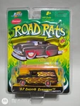 Jada Road Rats 1957 Chevy Suburban Diecast 1:64 Rod Hot Black Flames A3. Fixed Price $16.25.