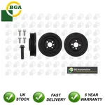 Crankshaft Pulley Set Front Bga Fits Vw Audi Skoda Seat Ford WHT004573(X4). Fixed Price $90.87.