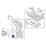 For Mazda 6 2014-2021 S55011312B Rear Engine Crankshaft Seal. Fixed Price $36.93.