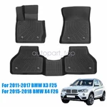 Front & 2ND Floor Mats Liner Full Set For 2011-2018 Bmw X3 F25 / X4 F26 Tpe. Fixed Price $64.49.