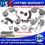 Timing Chain Kit +vvt Cam +main Rod Bearing For Chevy Buick Enclave Gmc 3.6 3.0L. Fixed Price $379.99.