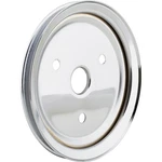 Single Groove Lower Pulley, Short Water Pump, Fits Chevy 1955-68 Small Block. Fixed Price $25.99.