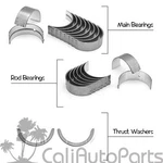 Fits: 02-06 Nissan Altima Sentra 2.5L Dohc QR25DE Main + Rod Engine Bearings Set. Fixed Price $69.95.
