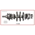 Reman Crankshaft W/ Bearings For 1998-2002 Saturn 1.9L Dohc Sohc L4. Fixed Price $526.00.