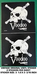 Voodoo By Lunati Cams - Vintage Original Vinyl Decal Racing 2 Stickers. Fixed Price $8.69.