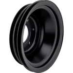 Triple Groove Crank Pulley For Long Pump, Black, Fits Chevy Big Block. Fixed Price $53.99.
