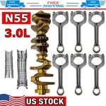 Engine Crankshaft+connecting Rods+main & Bearings Set For Bmw E70 E84 3.0L. Fixed Price $418.98.