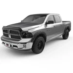 Egr 792654 Set Of No-drill Front Rear Bolt-on Style Fender Flares For Ram 1500. Fixed Price $404.00.