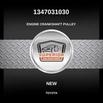 Genuine Toyota Camry Engine Crankshaft Pulley Steel 1347031030. Fixed Price $129.99.