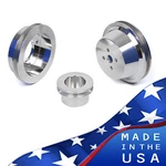 Big Block Ford Pulley Kit 429 460 Bbf Underdrive 1 Groove V-belt Billet Aluminum. Fixed Price $152.00.