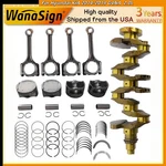 Crankshaft W/ Connecting Rod Bearings Kit For Hyundai Kia 2014-2019 G4NA 2.0L. Fixed Price $299.99.