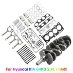 G4KG 2.4L Engine Overhaul Rebuilding Kit W/crankshaft Con Rods For Hyundai Kia. Fixed Price $715.85.