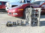 2020 2021 C8 Corvette - Oem 6.2L LT2 Engine Block Crankshaft Camshaft *damaged*. Fixed Price $650.00.